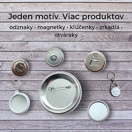 Prívesok s otvárakom na fľaše s vlastnou potlačou