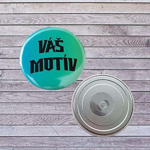 Magnetka na chladničku s vlastnou potlačou