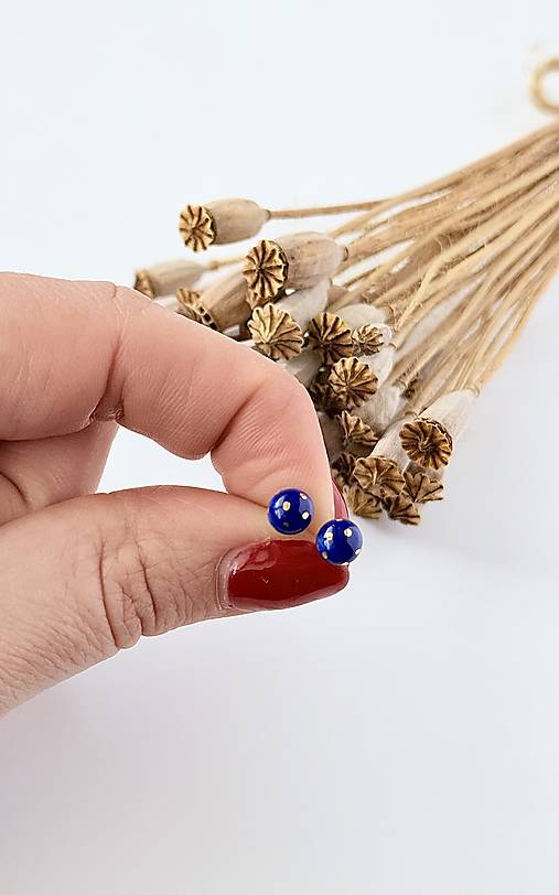 Porcelánové náušnice