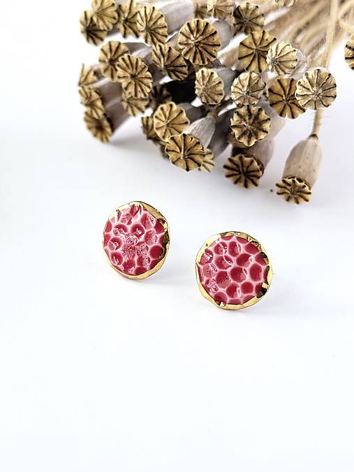 Porcelánové náušnice