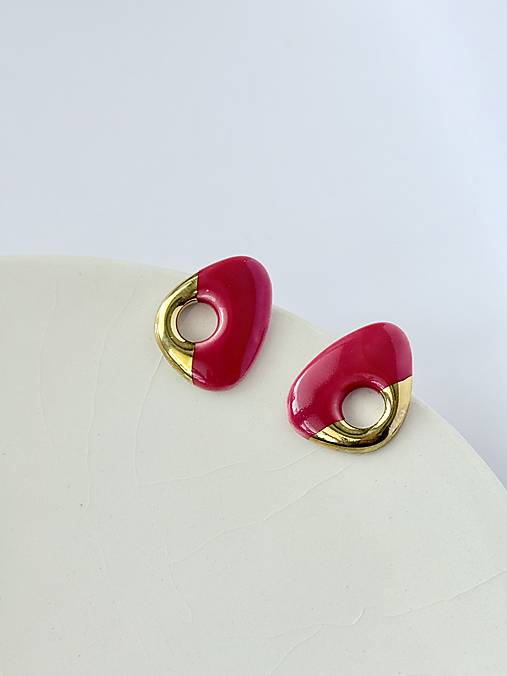 Porcelánové náušnice