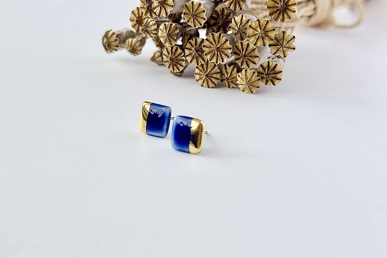 Porcelánové náušnice