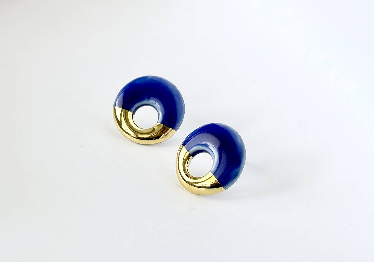 Porcelánové náušnice