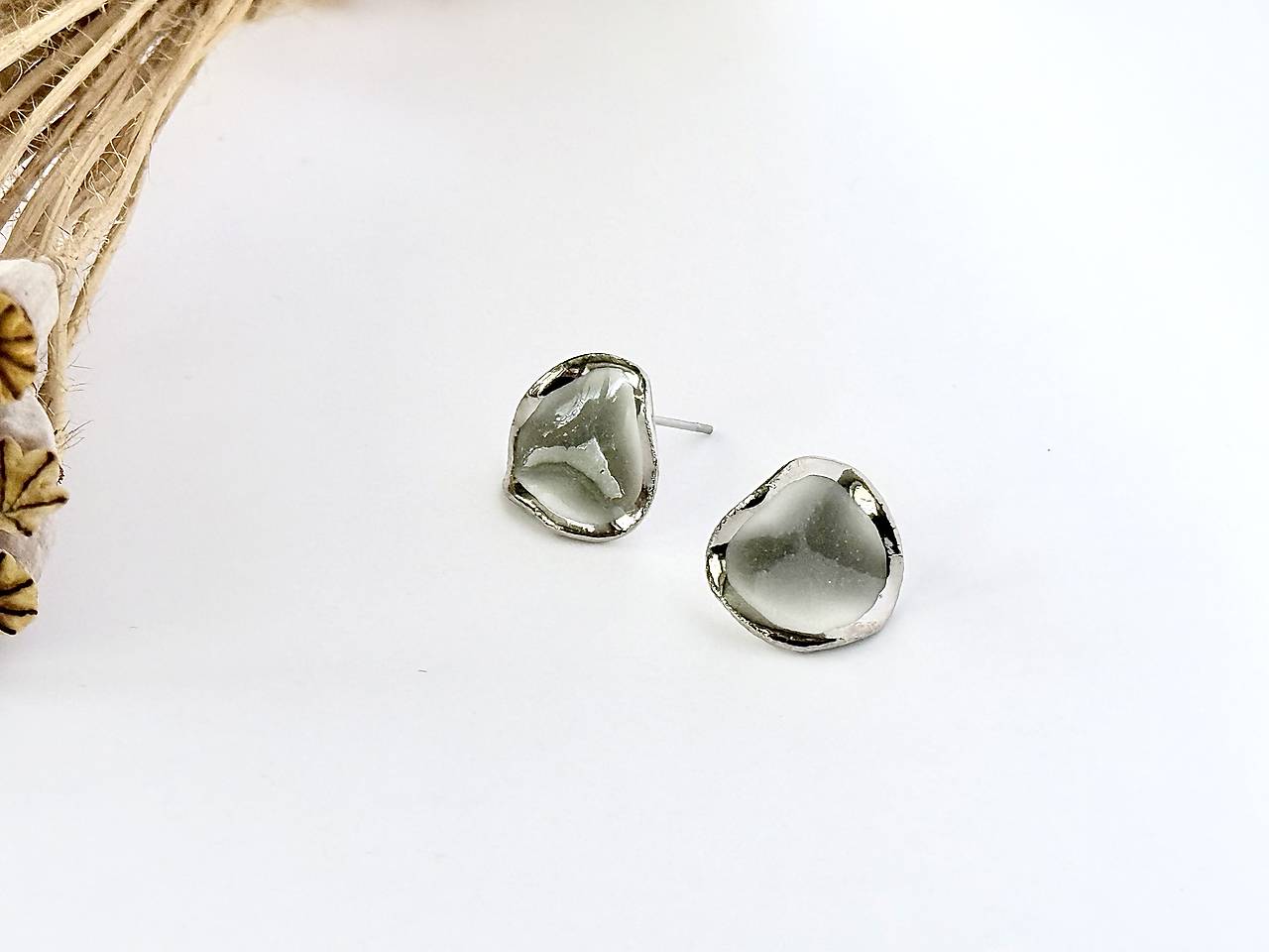 Porcelánové náušnice