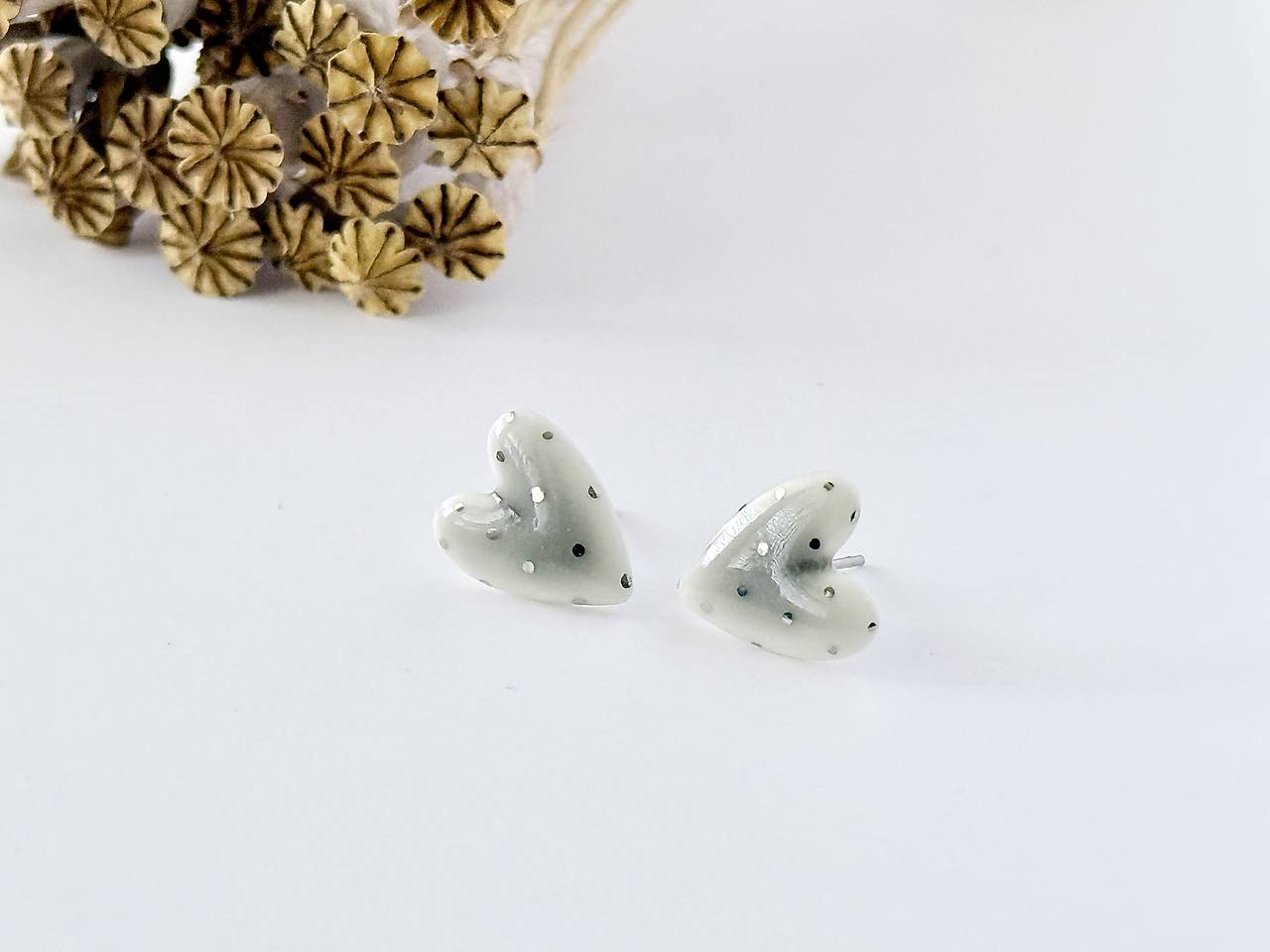 Porcelánové náušnice