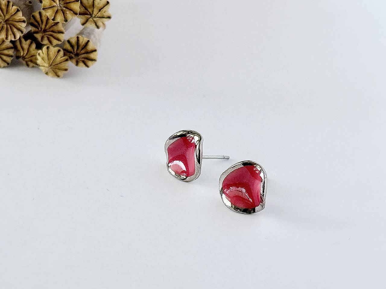 Porcelánové náušnice