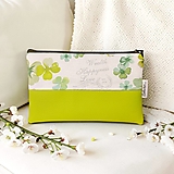 Taštičky - Taštička kozmetická, s koženkou - 18276818_