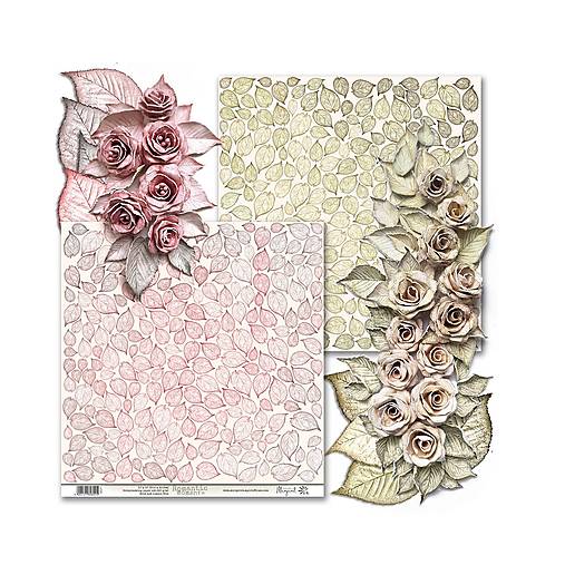 Papier - Margaret scrapbook papier 12x12 kusový 315 - 18278401_