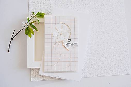Papiernictvo - Gratulačný pozdrav - 3D kvet v kruhu - 18278390_