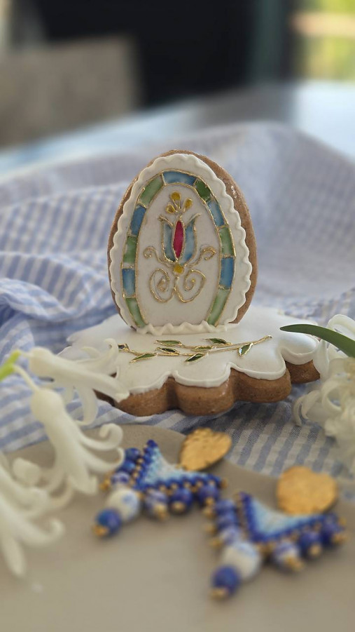 Náušnice Modrá Harmónia