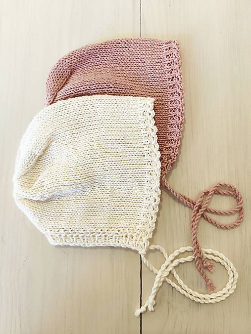 Detské čiapky - Prvý čepček 100% Cotton - 18281100_