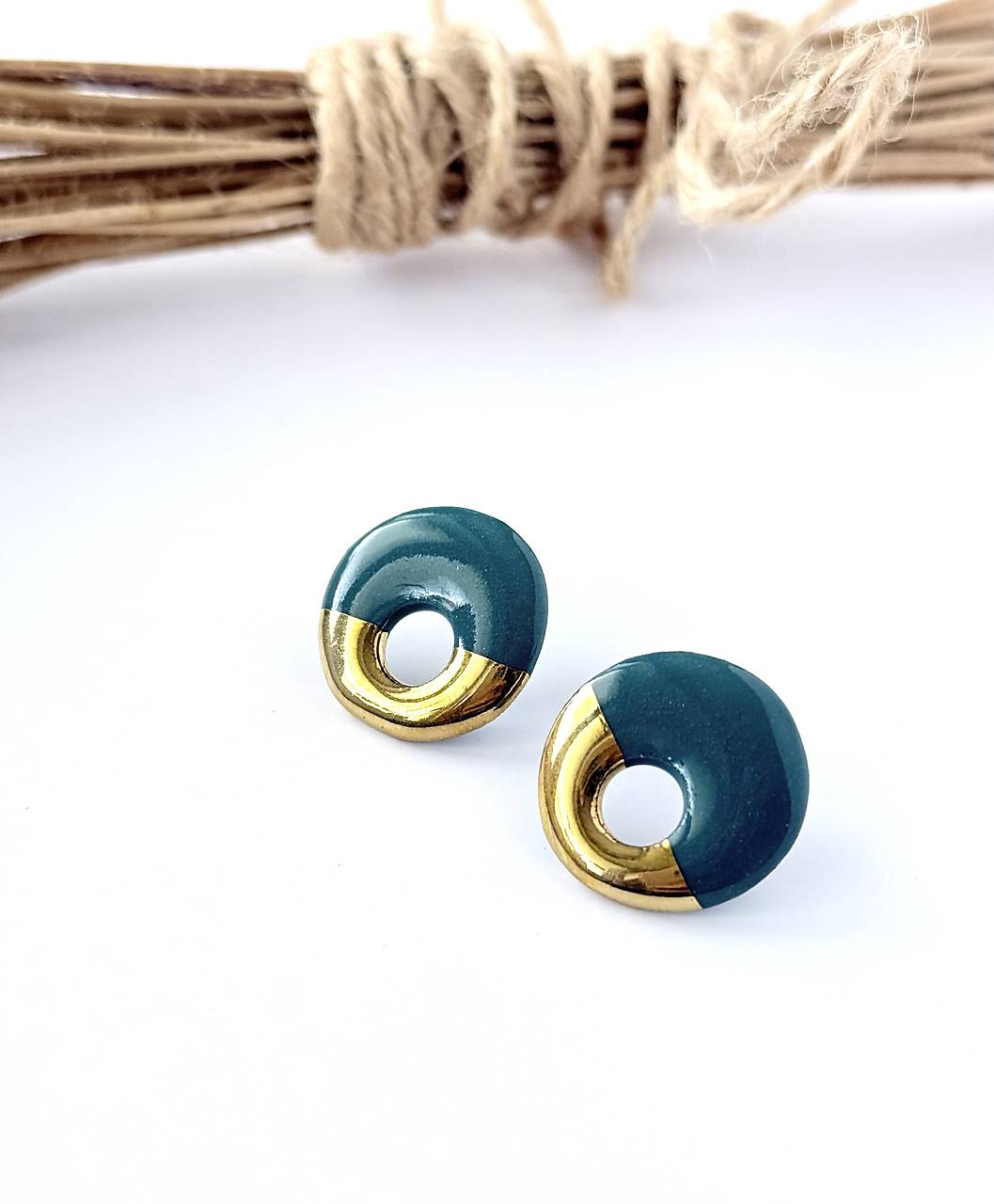 Porcelánové náušnice