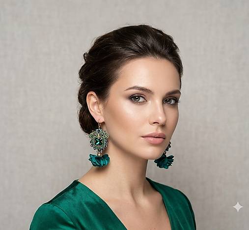 Náušnice - Soutache náušnice - 18282852_