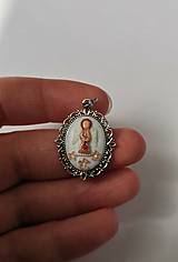 Náhrdelníky - Mini anjelsky medajlón - 18283066_