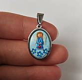 Náhrdelníky - Mini anjelsky medajlón - 18283073_