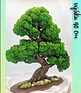 Dekorácie - Machový strom 3D - 40cm - 18282816_