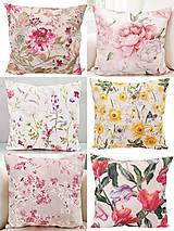 Úžitkový textil - Obliečka na vankúš Garden,40x40cm - 18283359_