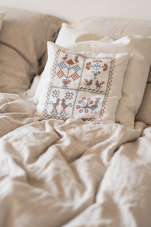 Úžitkový textil - Ľanové obliečky Daniela - 18283126_