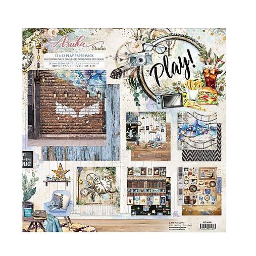 Papier - Scrapbook papier Play! 12x12 - 18286085_
