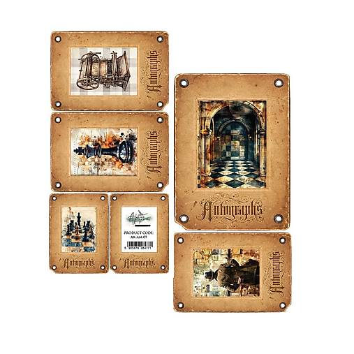 Papier - Scrapbook papier AA-AM-09 - 18286700_