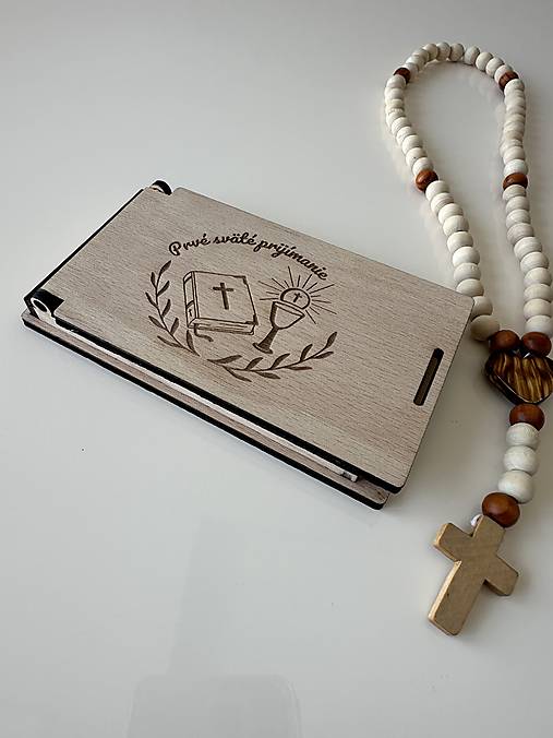 Drevená krabička na peniaze