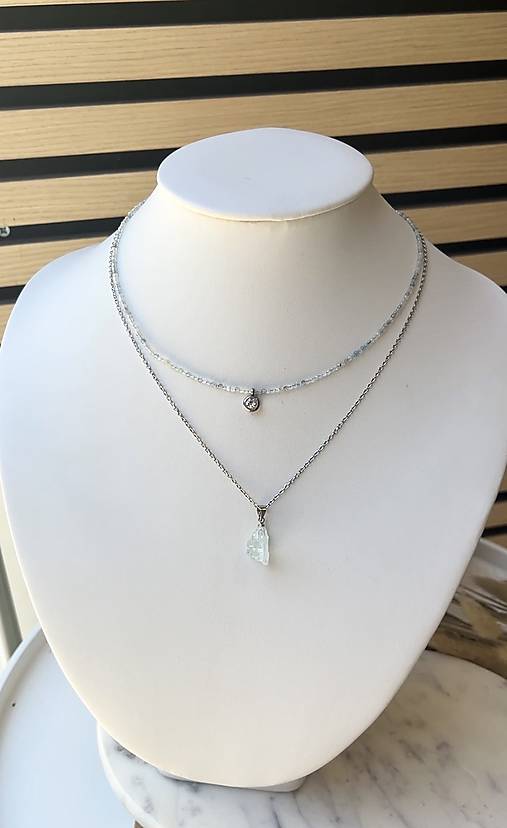 Náhrdelník Akvamarín