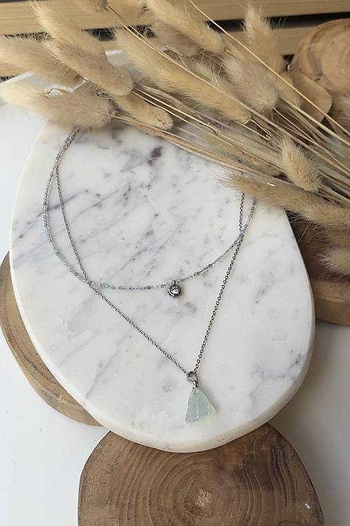 Náhrdelník Akvamarín