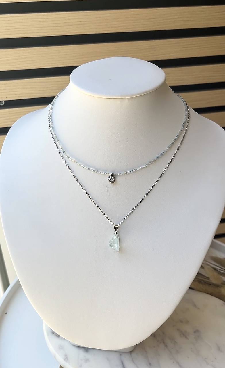 Náhrdelník Akvamarín