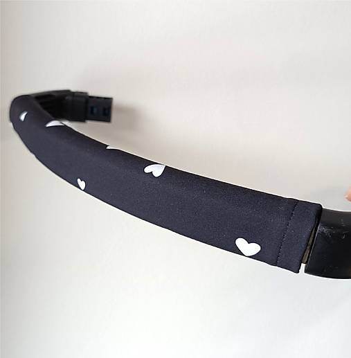 Detský textil - Poťah na detské madlo Thule TUG2 nebo TUG3 - Srdcia - 18286431_