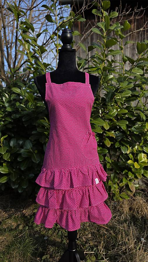 Iné oblečenie - Veselá Zástera  (Ružová) - 18285405_