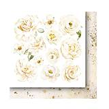 Papier - Scrapbook papier 6x6 Like a Breath - kvety - 18288913_