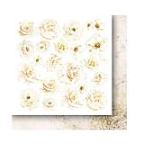 Papier - Scrapbook papier 6x6 Like a Breath - kvety - 18288915_
