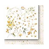 Papier - Scrapbook papier 6x6 Like a Breath - kvety - 18288921_