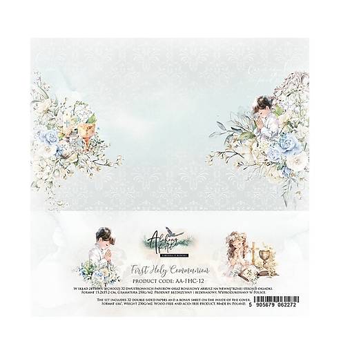 Papier - Scrapbook papier 6x6 First Holy Communion - 18288612_