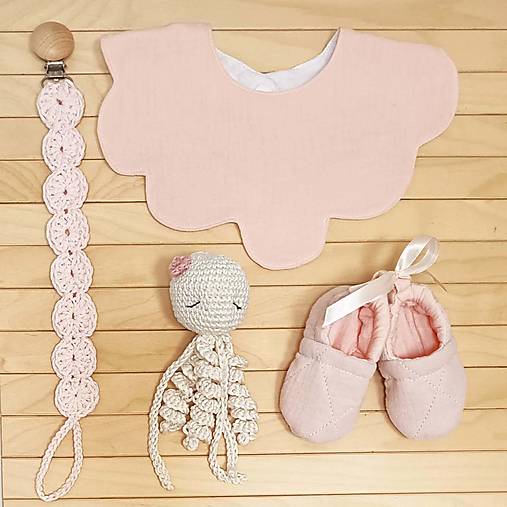 Mini babygirl box / Ružový darček pre novorodeniatko