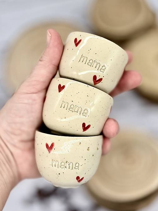 Dotty Love - pohárk epsresso mama (100ml, bez uška)