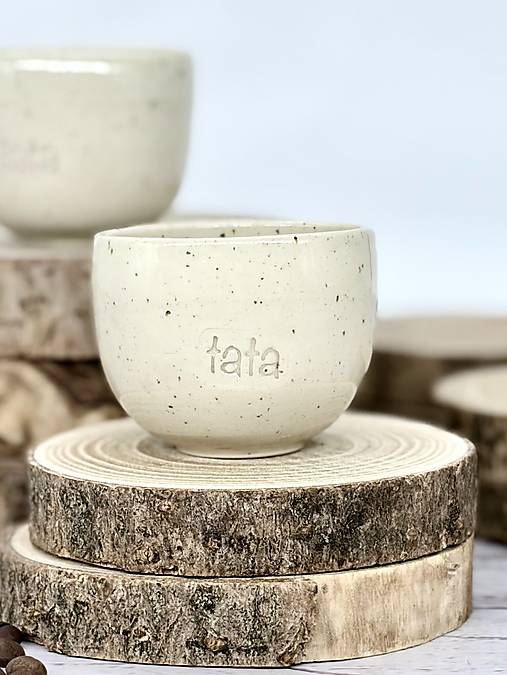 Simple - pohárik espresso tata (100ml, bez uška)