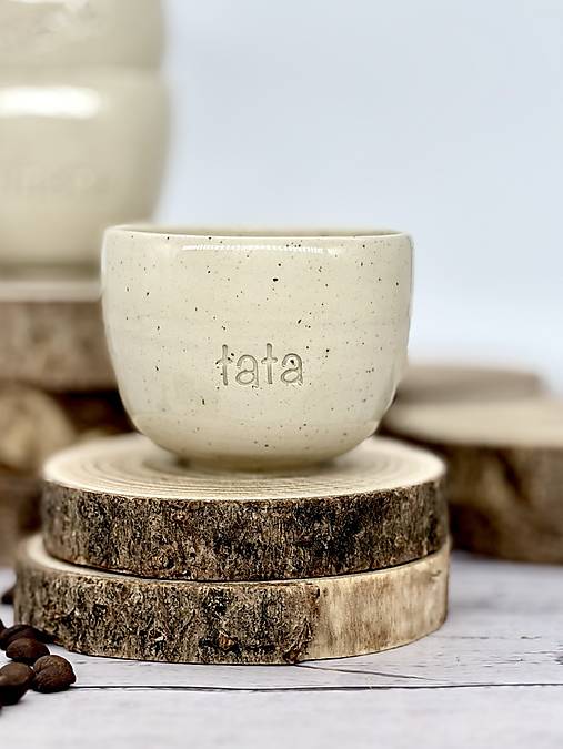 Simple - pohárik lungo tata (150ml, bez uška)