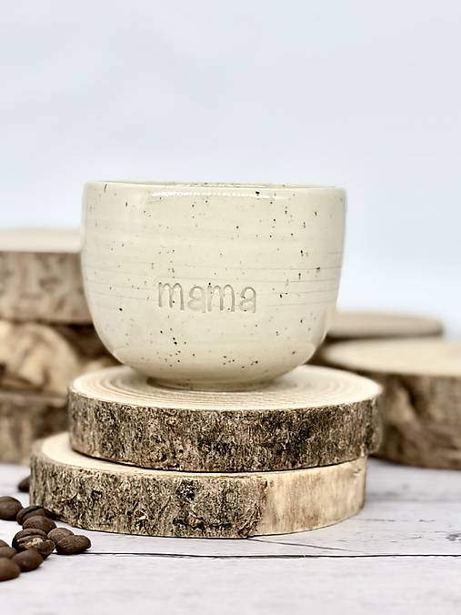 Simple - pohárik cappuccino mama (200ml, bez uška)