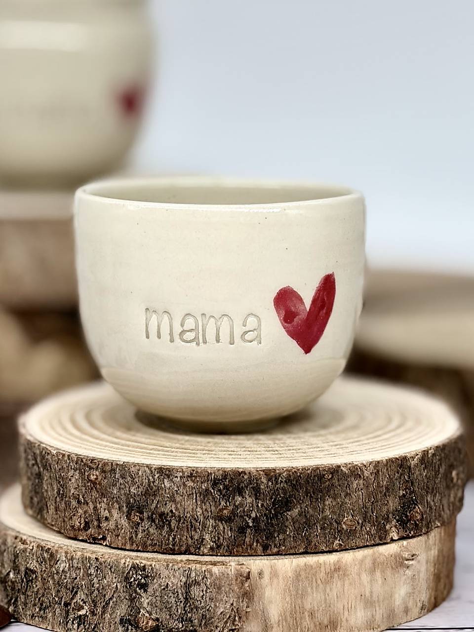 Srdce - pohárk epsresso mama (100ml, bez uška)