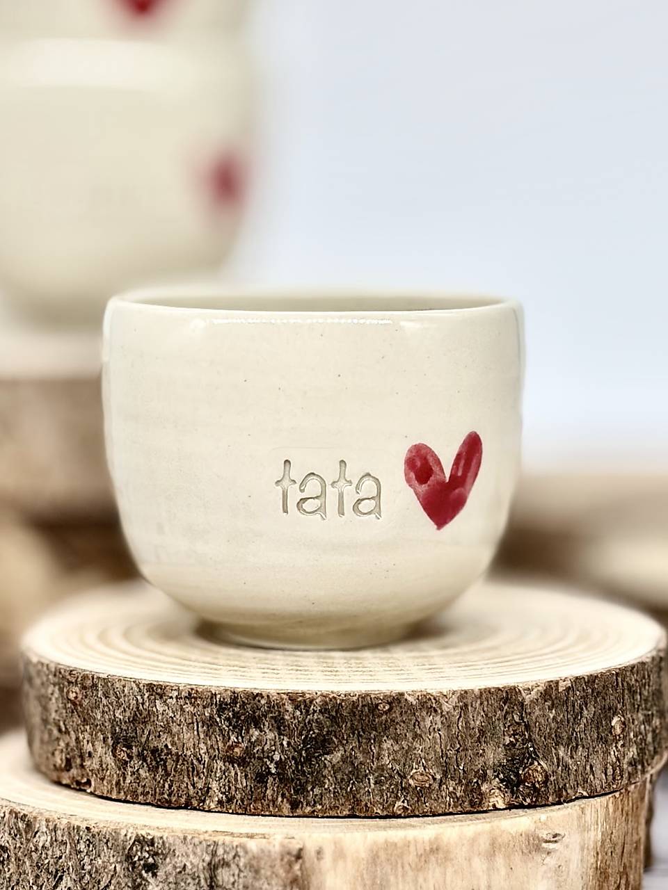 Srdce - pohárk epsresso tata (100ml, bez uška)