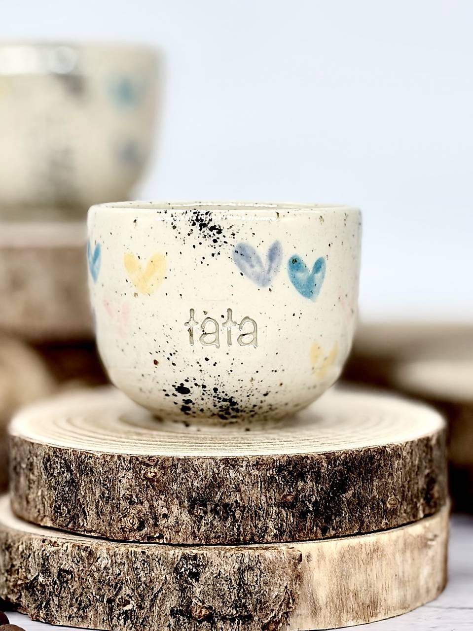 Dotty Srdiečka - pohárik espresso tata (100ml, bez uška)