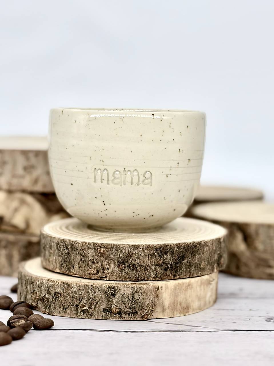 Simple - pohárik cappuccino mama (200ml, bez uška)