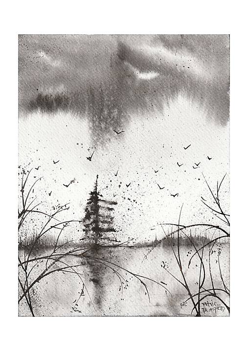 "Keď je doba dažďov" (print A4)