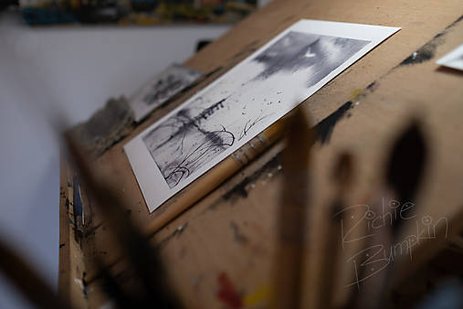 "Keď je doba dažďov" (print A4)