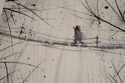 "Poštár lesných bytostí" (print A4)