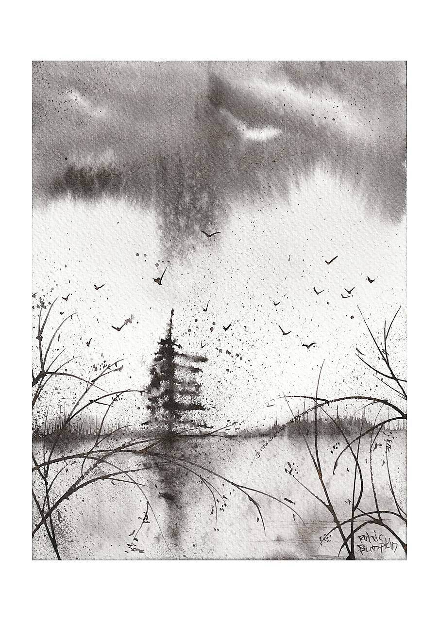 "Keď je doba dažďov" (print A4)