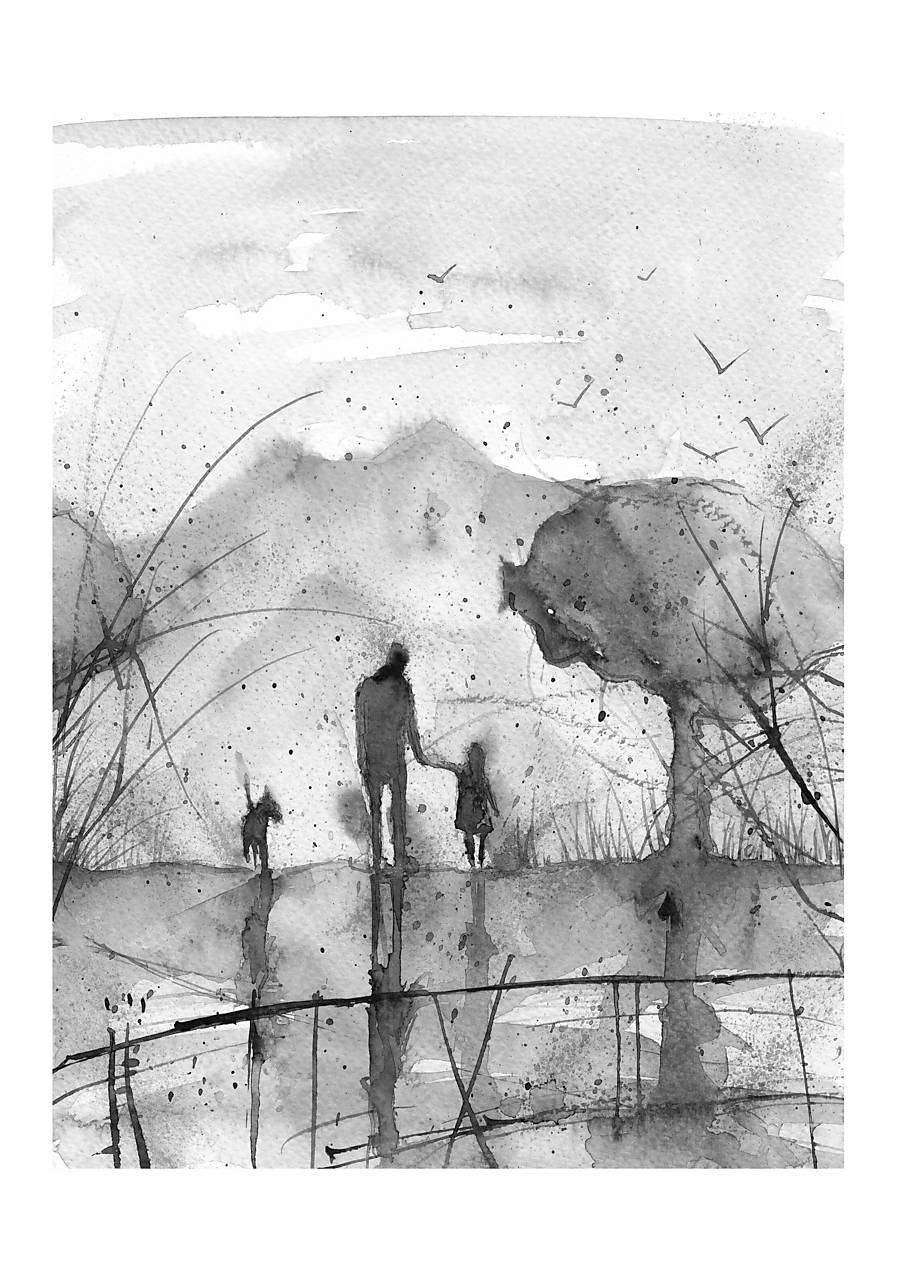 "Otcove dievča" (print A4)