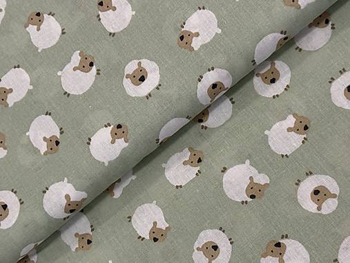 100% BAVLNA STOF / OVEČKY