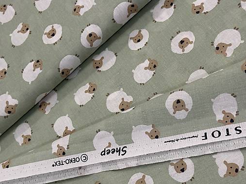 100% BAVLNA STOF / OVEČKY